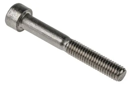 RS PRO Innensechskant Innensechskantschraube, Edelstahl glatt, M6, M6 45 mm