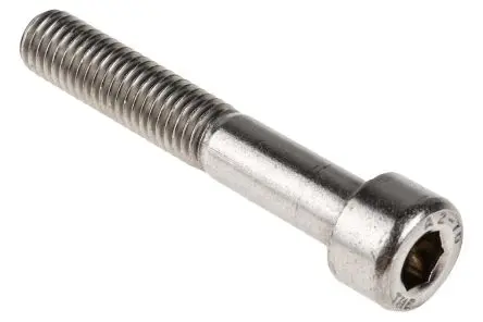 Produktfoto 1 von RS PRO Innensechskant Innensechskantschraube, Edelstahl glatt, M8, M8 50 mm