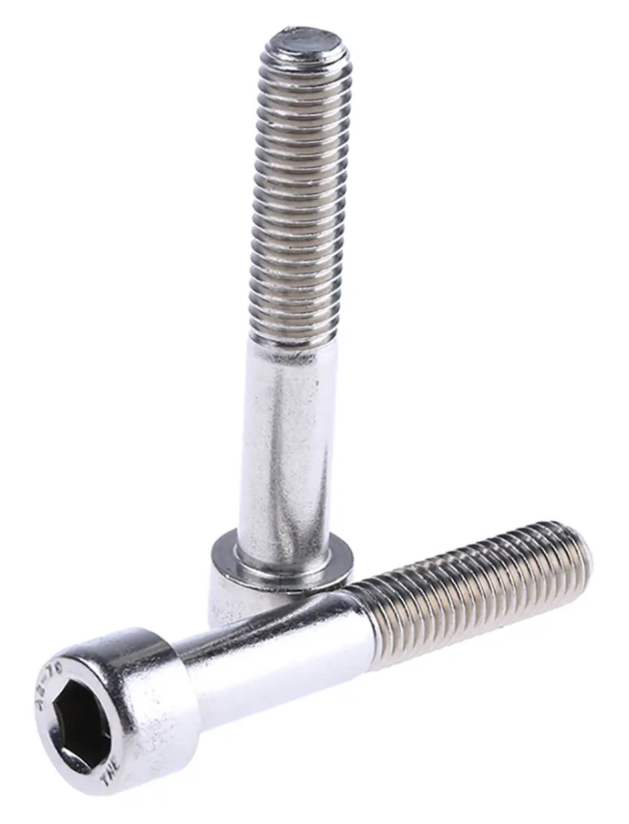 Produktfoto 1 von RS PRO Zylinderkopf Innensechskantschraube, Edelstahl A2, M10 x 1.5mm, 60mm