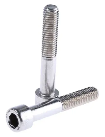 Produktfoto 1 von RS PRO Innensechskant Innensechskantschraube, Edelstahl glatt, M10, M10 60 mm