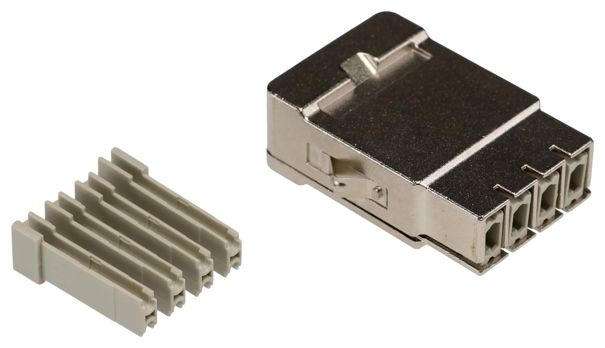 Produktfoto 1 von HARTING Han Gigabit Module Schwere Steckverbinder, 8-polig 5A Buchse, Module Crimp