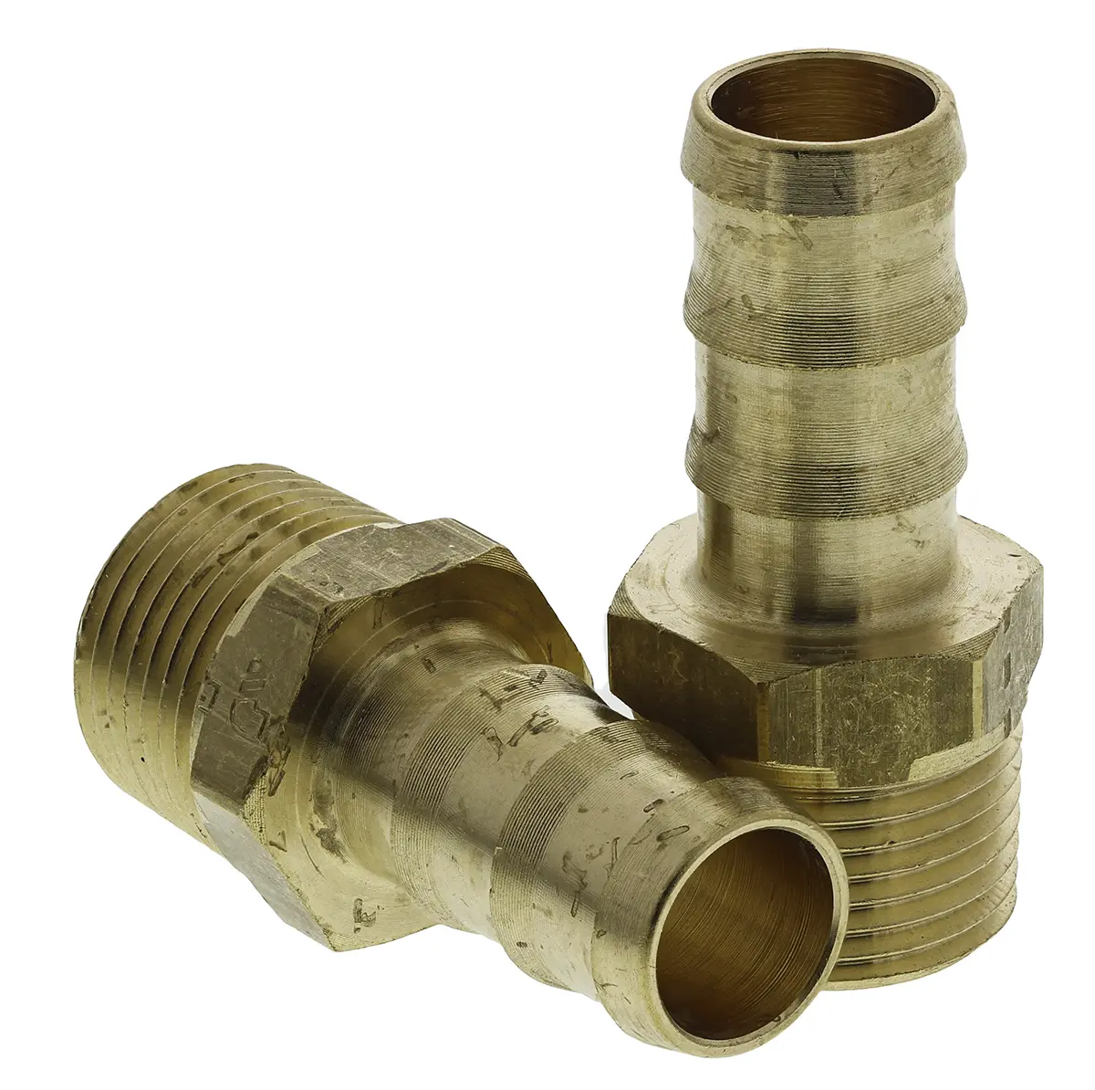 Legris Pneumatik-Fitting Messing-Rohrfitting Adapter BSPT Mit Gewinde Mit Gewinde 9.53 mm Stecker Stecker