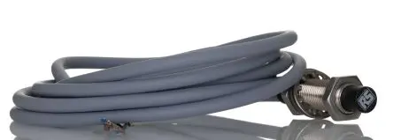 Produktfoto 1 von RS PRO M12 Induktiver Näherungssensor, Gewinderohr PnP / 200mA 8 mm, IP68 30 V dc