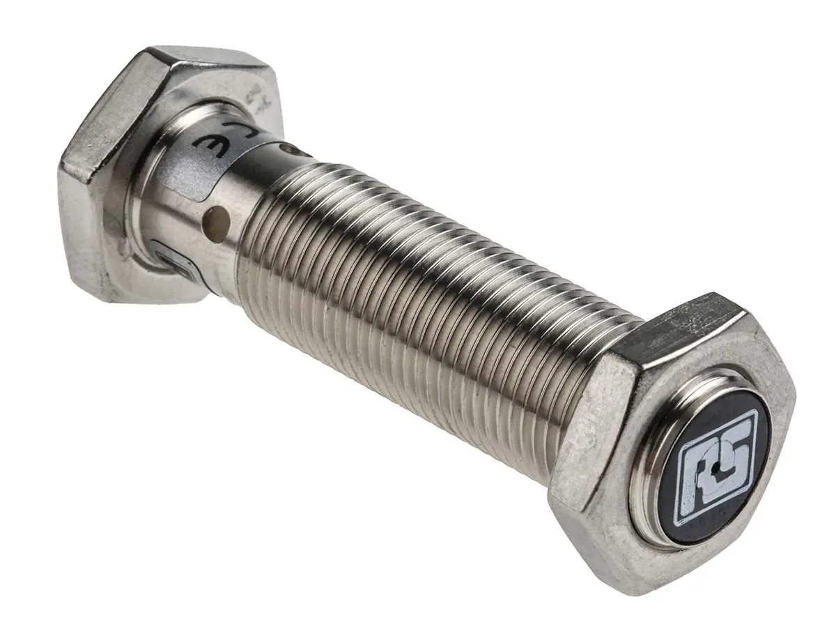 RS PRO M12 Näherungssensor Induktiv, Gewinderohr 3 mm PNP 10 → 30 V dc / 200 mA NO, IP68