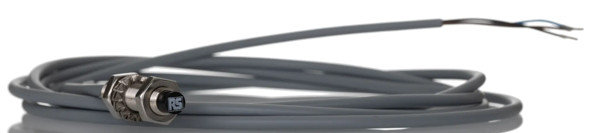 RS PRO M8 Näherungssensor Induktiv, Gewinderohr 4 mm PNP 10 → 30 V dc / 150 mA NO, IP68