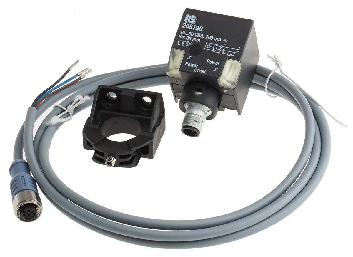 Produktfoto 1 von RS PRO Näherungssensor Induktiv, Kubisch 35 mm PNP 10 → 30 Vdc / 200 mA NO, IP68