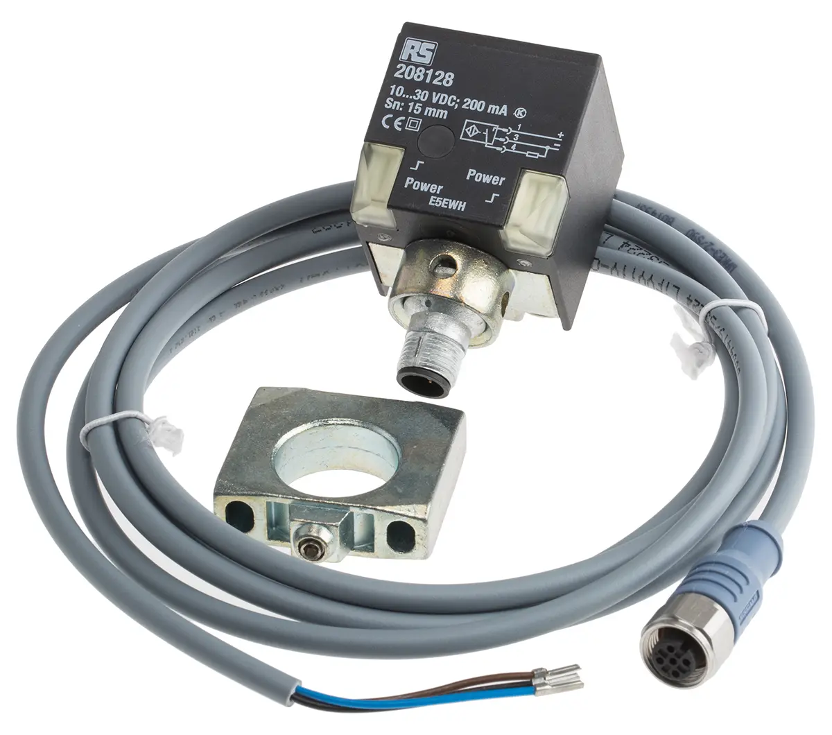 Produktfoto 1 von RS PRO Näherungssensor Induktiv, Kubisch 15 mm PNP 10 → 30 Vdc / 200 mA NO, IP68
