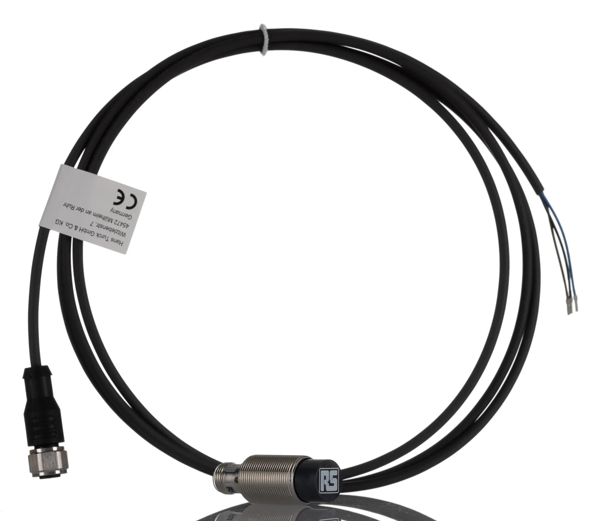 Produktfoto 1 von RS PRO M18 Näherungssensor Induktiv, Gewinderohr 12 mm PNP 10 → 30 V dc / 200 mA NO, IP68
