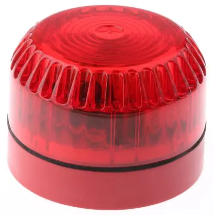Produktfoto 1 von Eaton Fulleon, Solex Xenon Filament/Warnsummer Signalleuchte 60V dc Rot Oberfläche, Ø 93 mm x 65 mm IP65, IP21