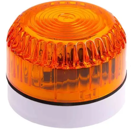 Produktfoto 1 von Eaton Fulleon, Solex Xenon Filament/Warnsummer Signalleuchte 60V dc Gelb Oberfläche, Ø 93 mm x 65 mm IP54