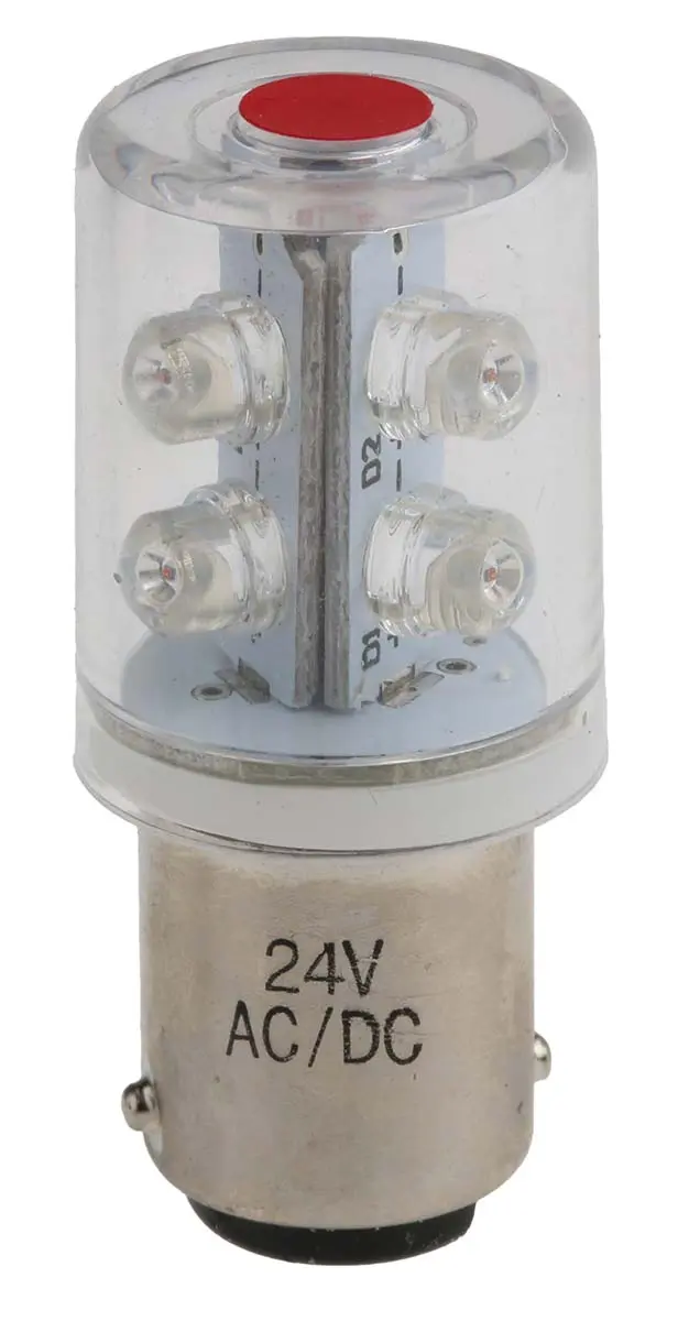 Produktfoto 1 von RS PRO LED-Lampe Rot
