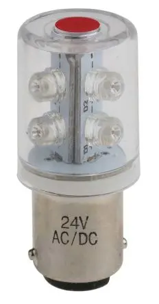Produktfoto 1 von RS PRO LED-Lampe Rot