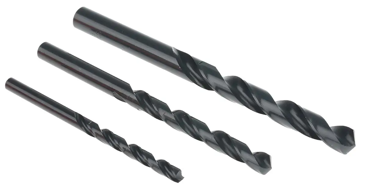 Produktfoto 1 von RS PRO HSS Drehung Satz 1 mm → 10 mm, 19-teilig für Metall