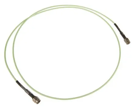 Produktfoto 1 von Radiall Cable Assembly Koaxialkabel Stecker, 50 Ω Stecker, 1 m, SMA / SMA, Schwarz