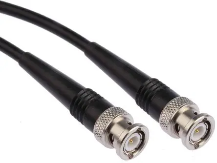 Produktfoto 1 von Radiall Cable Assembly Koaxialkabel Stecker, 50 Ω Stecker, 5 m, BNC / BNC, Schwarz