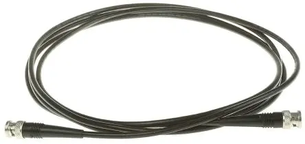 Produktfoto 1 von Radiall Cable Assembly Koaxialkabel Stecker, 50 Ω Stecker, 3 m, BNC / BNC, Schwarz