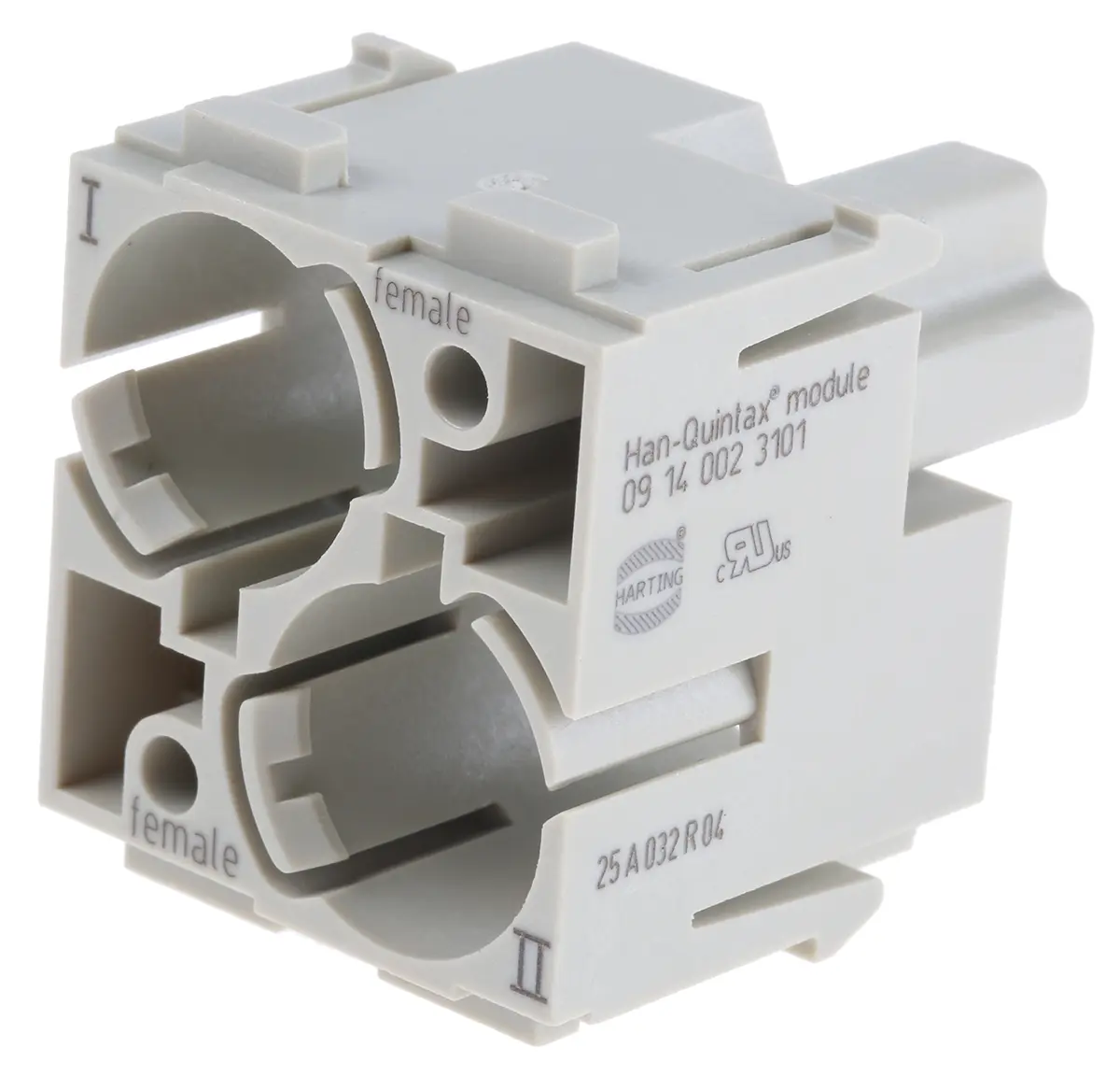 Produktfoto 1 von HARTING Han-Modular Gehäuse für robusten Stromversorgungsstecker Steckverbindergehäuse