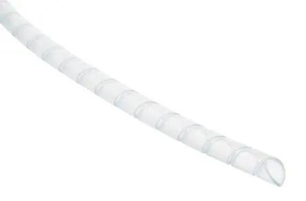 Produktfoto 1 von HellermannTyton SBPA Spiral-Kabelumwicklung / 5 mm Polyamid 6 Natur, für Kabel-Ø 4 mm bis 20 mm, Länge 30 m