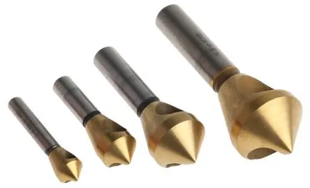 Produktfoto 1 von RS PRO HSS Senkerbohrer-Set, 90 ° 4