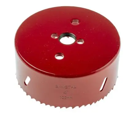 RS PRO, Ø 102 mm HSS Bohrer Eisenhaltig, Holz, Kunststoff, Nichteisenmetall 1-Stk. / Bohrtiefe 32 mm