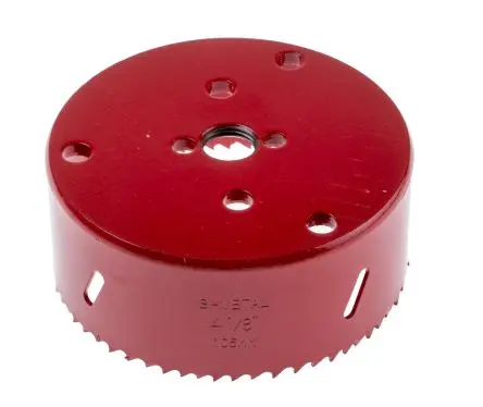 Produktfoto 1 von RS PRO, Ø 105 mm HSS Bohrer 1-Stk. / Bohrtiefe 32 mm