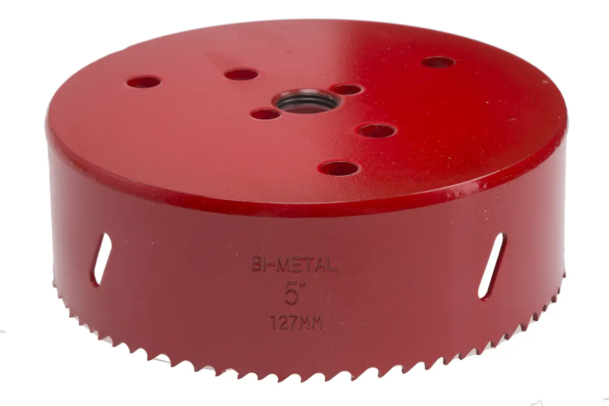Produktfoto 1 von RS PRO HSS Lochsäge , Ø 127mm 1-Stk. / Bohrtiefe 32mm