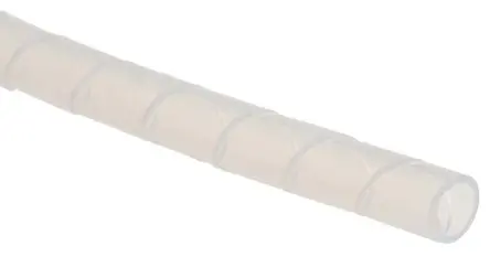 Produktfoto 1 von HellermannTyton SB Spiral-Kabelumwicklung / 5 mm Polytetrafluorethylen PTFE Natur, für Kabel-Ø 4 mm bis 20 mm, Länge 5 m
