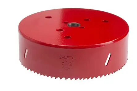 Produktfoto 1 von RS PRO, Ø 140 mm HSS Bohrer Holz, Nichteisenmetall, Kunststoff, Eisenhaltig 1-Stk. / Bohrtiefe 32 mm