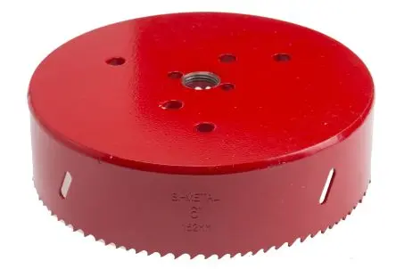 Produktfoto 1 von RS PRO, Ø 152 mm HSS Bohrer Kunststoff, Nichteisenmetall, Eisenhaltig, Holz 1-Stk. / Bohrtiefe 32 mm