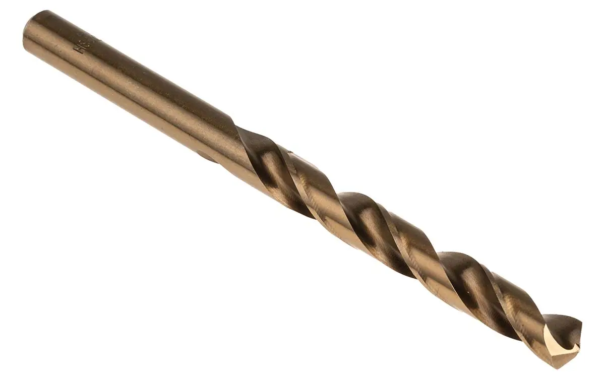 Produktfoto 1 von RS PRO Kobalt-HSS x 125 mm, 10 Stück