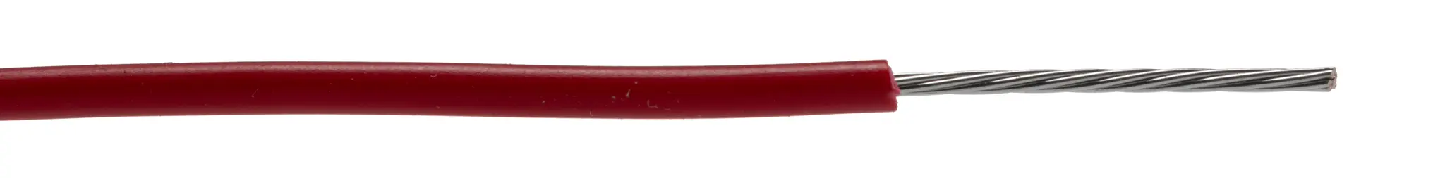 Produktfoto 1 von RS PRO Einzeladerleitung 22AWG, 22AWG 305m Rot PVC isoliert Ø 1.65mm 7/0.25mm Litzen UL1007