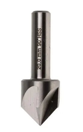 Produktfoto 1 von RS PRO HSS Bohrer Ø 20mm, 5 Schneiden, 90°