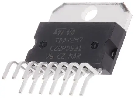 Produktfoto 1 von STMicroelectronics 2 Audioverstärker 15W Brückenverstärker Multiwatt 15-Pin 70 °C