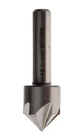 Produktfoto 1 von RS PRO HSS Bohrer Ø 16 mm, 5 Schneiden, 90 ° 1