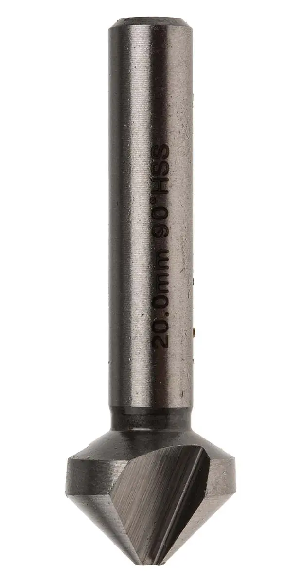Produktfoto 1 von RS PRO HSS Bohrer Ø 20 mm, 3 Schneiden, 90 ° 1
