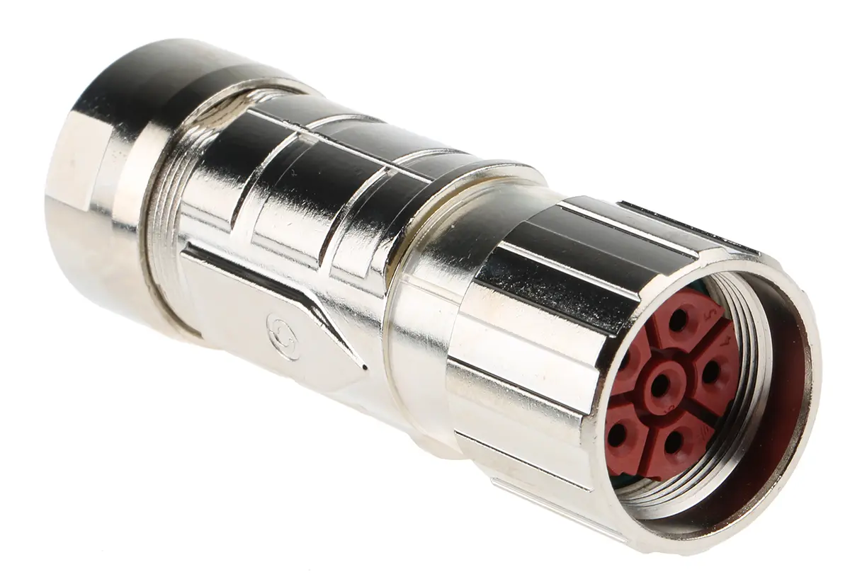 Produktfoto 1 von Lapp EPIC 28.4 mm Standard Rundsteckverbinder Buchse 6-polig Buchse 22A Kabel IP68