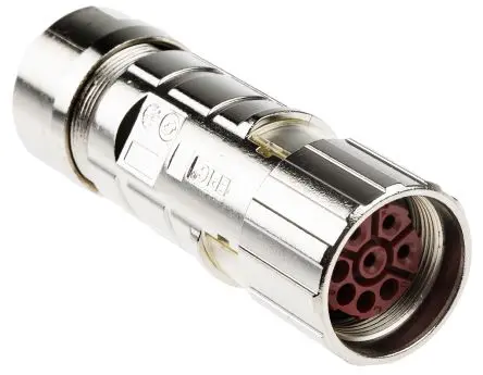 Produktfoto 1 von Lapp EPIC CIRCON 28.4 mm 27 mm Rundsteckverbinder Buchse 8-polig Buchse 22A Kabel IP68