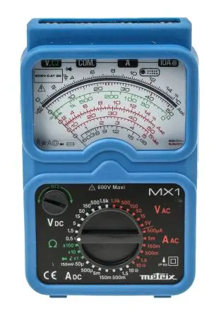 Produktfoto 1 von Metrix MX 1 Tragbar Multimeter / 10 A ac 10 A dc, 20 kΩ