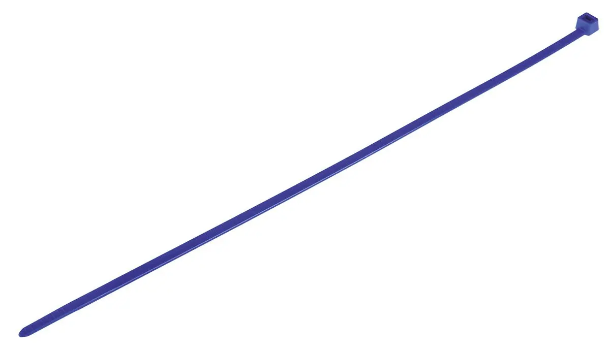 Produktfoto 1 von HellermannTyton LK2A Nylon 6.6 Kabelbinder Nicht lösbar Blau 4.6 mm x 270 mm