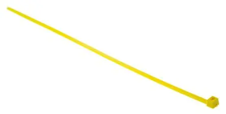 Produktfoto 1 von HellermannTyton LK2A Nylon 6.6 Kabelbinder Nicht lösbar Gelb 4.6mm x 270 mm