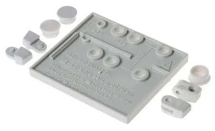 Produktfoto 1 von Günther Spelsberg 190 Klemmblock-Gehäuse, Glasfaserverstärktes Polycarbonat, Oberfläche, Wand, IP66, 80 °C max.