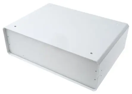 Produktfoto 1 von METCASE, Schalengehäuse, Grau, Aluminium, IP40 110 mm, 250 mm, 350 mm, Unicase