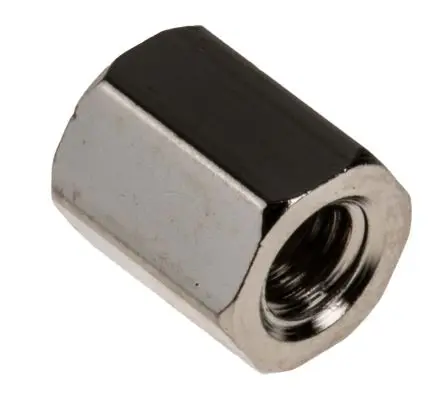 Produktfoto 1 von RS PRO Abstandhalter, Länge 6 mm, Messing, Sechskant M3 M3, 5 mm 6 mm