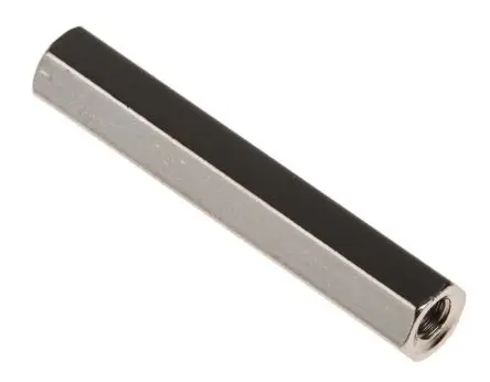 Produktfoto 1 von RS PRO Abstandhalter, Länge 30 mm, Messing, Sechskant M3 M3, 5 mm 30 mm