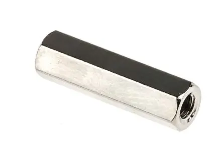 Produktfoto 1 von RS PRO Abstandhalter, Länge 18 mm, Messing, Sechskant M3 M3, 5 mm 18 mm