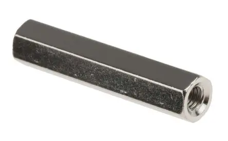 Produktfoto 1 von RS PRO Abstandhalter, Länge 25 mm, Messing, Sechskant M3 M3, 5 mm 25 mm