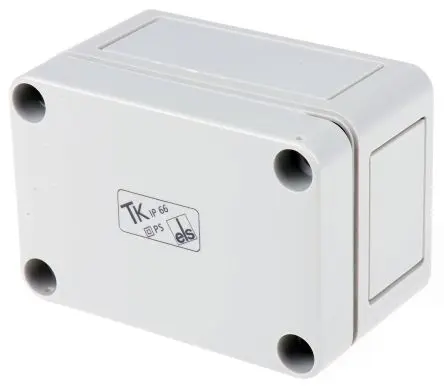 Produktfoto 1 von Spelsberg TK PS; Gehäuse; Polystyrol; Grau; IK07 IP66 Breite 65 mm Höhe 57 mm Länge 94 mm