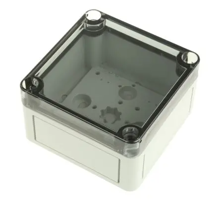 Produktfoto 1 von Spelsberg TK PS; Gehäuse; Polystyrol; Grau; IK07 IP66 Breite 94 mm Höhe 57 mm Länge 94 mm