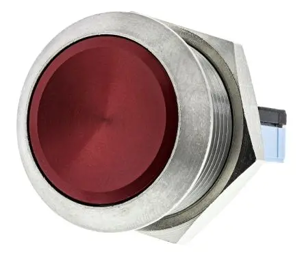 Produktfoto 1 von APEM AV Druckschalter Tastend Panel Ø 19.2 mm, 1-poliger Umschalter / 5A 250 V ac, IP65