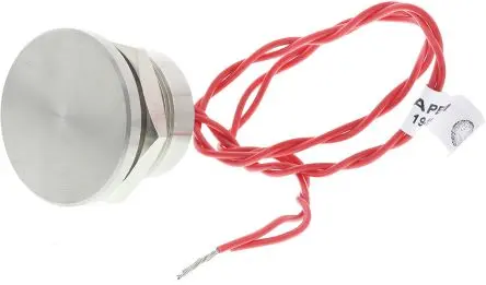 Produktfoto 1 von APEM Piezo-Schalter 200mA Nein Draht IP68 Tastend